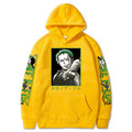 One Piece Luffy Zoro Print Loose Hoodie Sweatshirt